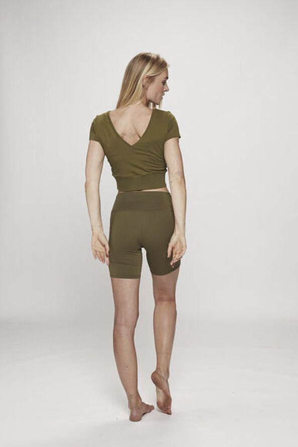 Carite High Waist Short tights Grøn