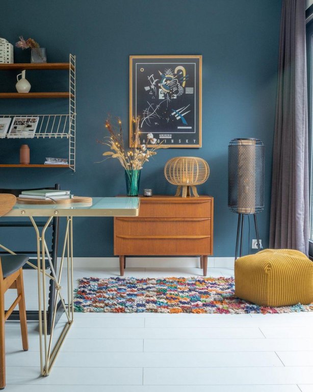 String Furniture Pocket wandkast wit/essen