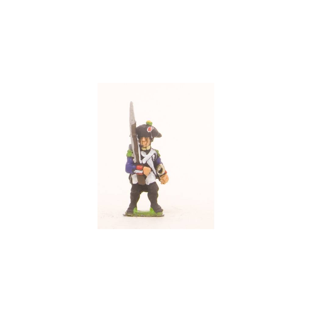 French: Line Infantry 1793-1806: Voltigeur advancing with Musket upright