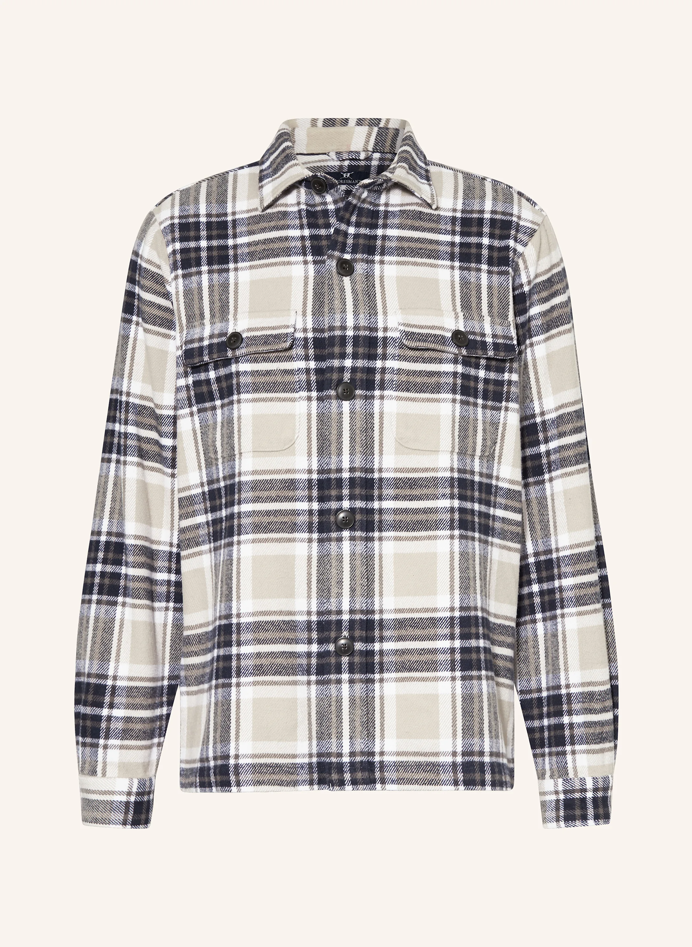 STROKESMAN'S Flanell-Overshirt