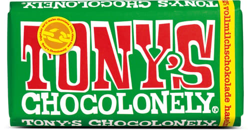 Tony’s Chocolonely Vollmilch mit Haselnüssen