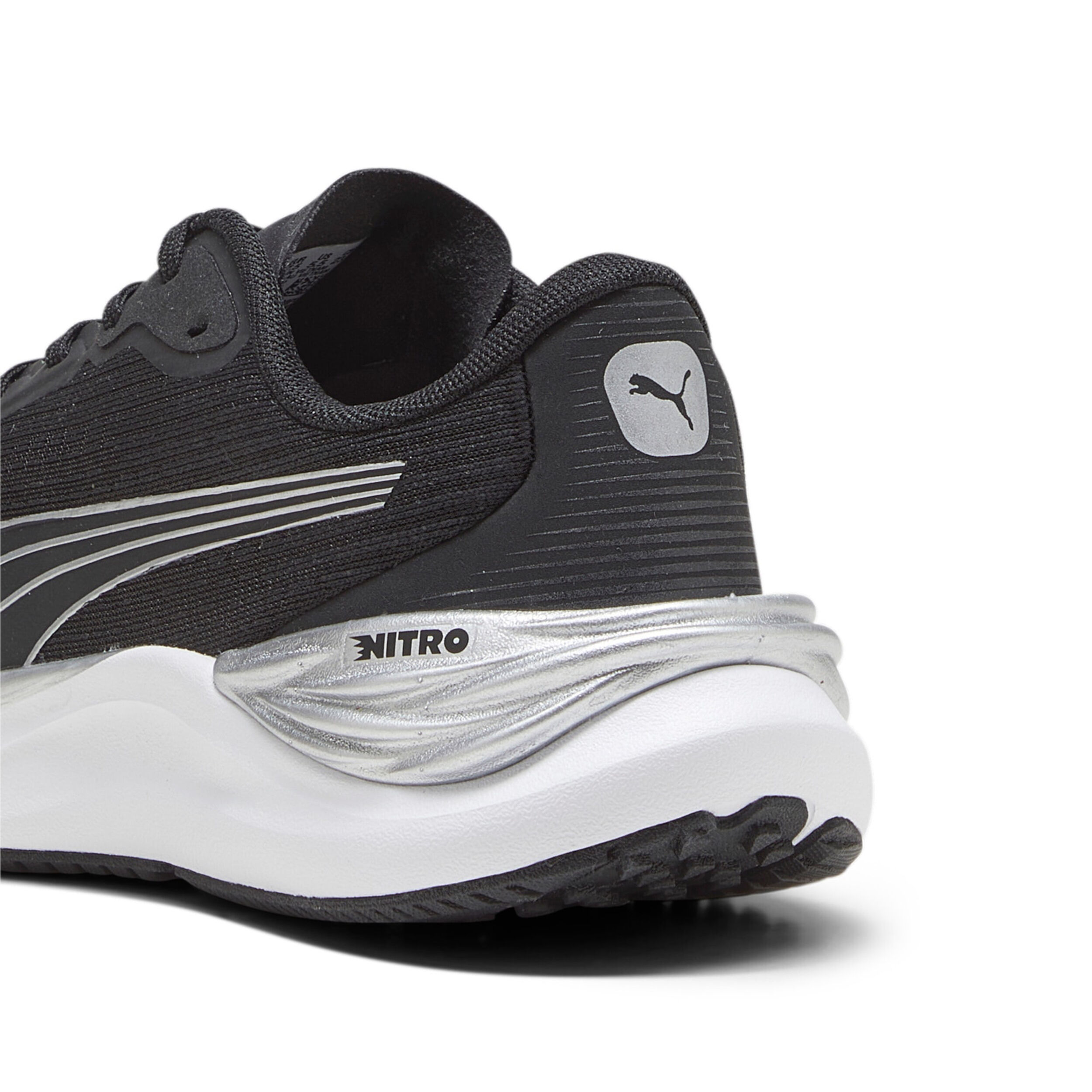 Puma Electrify Nitro 3 Chaussure De Running Sans Stabilisateurs Femmes - Noir , Argent