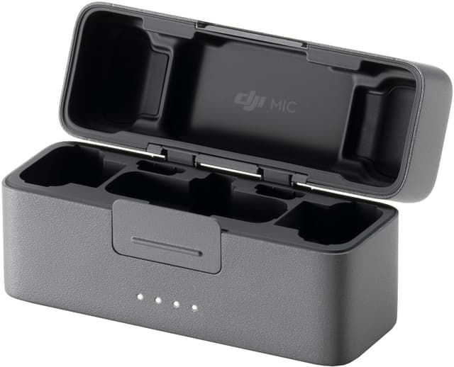 DJI Mic 2 mikrofon opladningsetui (sort)