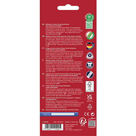 Faber-Castell akvarelfarver GRIP - 24 stk.