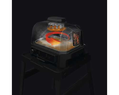 Ninja Woodfire Pro XL Outdoor Grill & Smoker, 4 kookfuncties, 1,7 kW