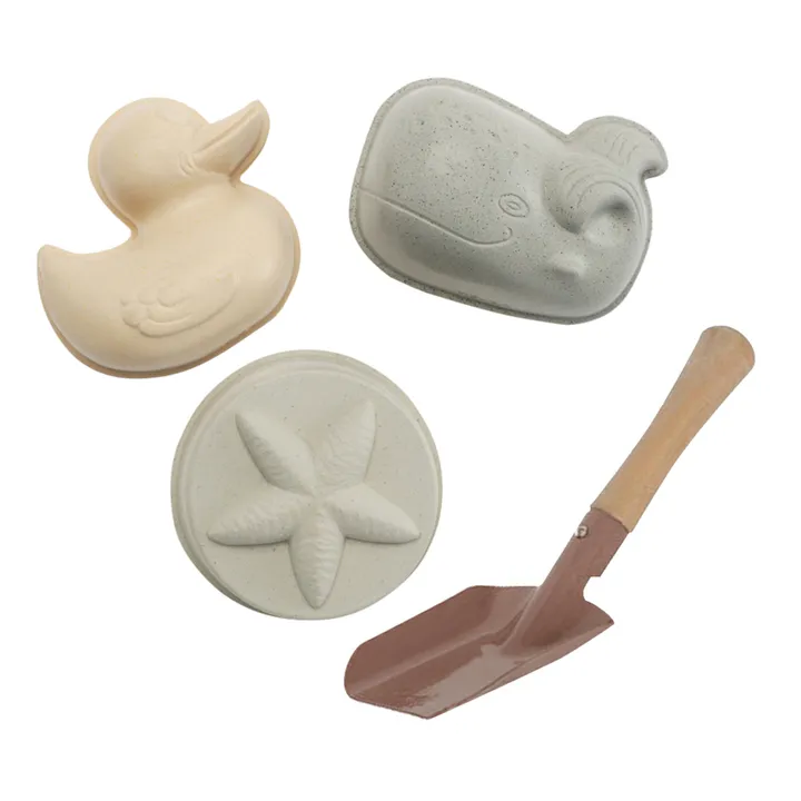 Hevea Kit de jouets de plage en caoutchouc naturel upcyclé
