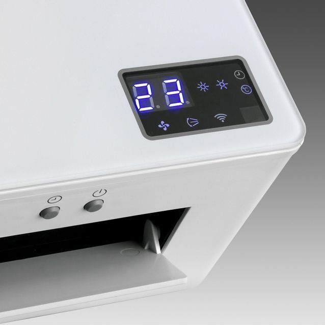 Eurom - Wall Designheat 2000 Wifi - Keramische Kachel - Wit