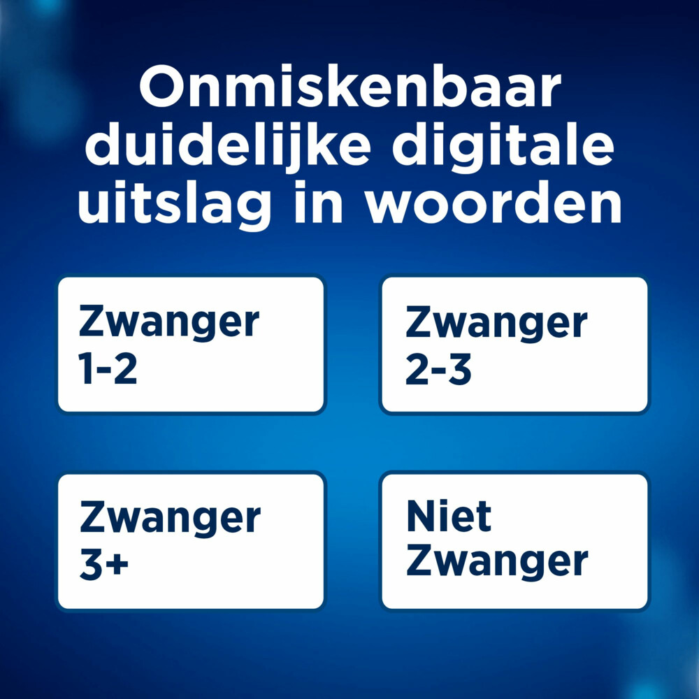 Clearblue Zwangerschapstest met Wekenindicator