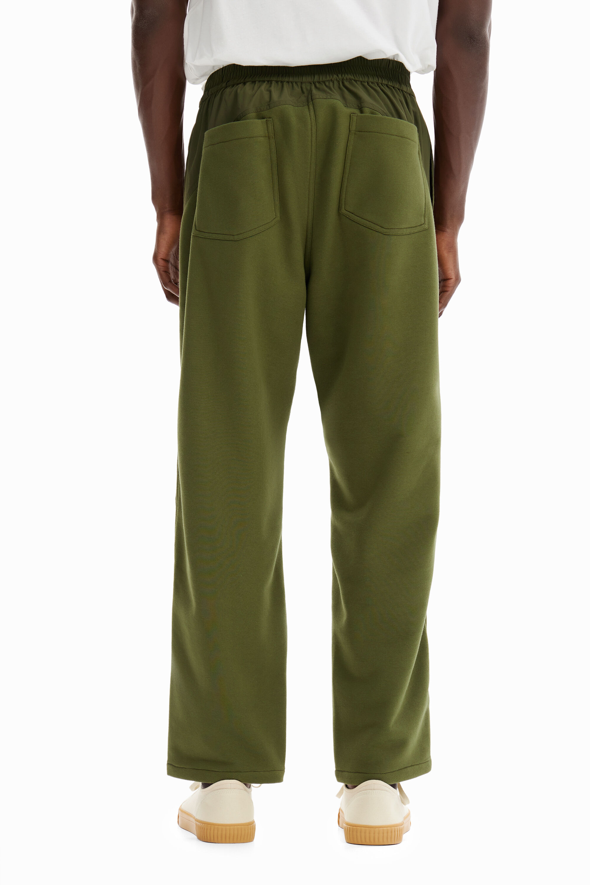 Pantalon hybride plis