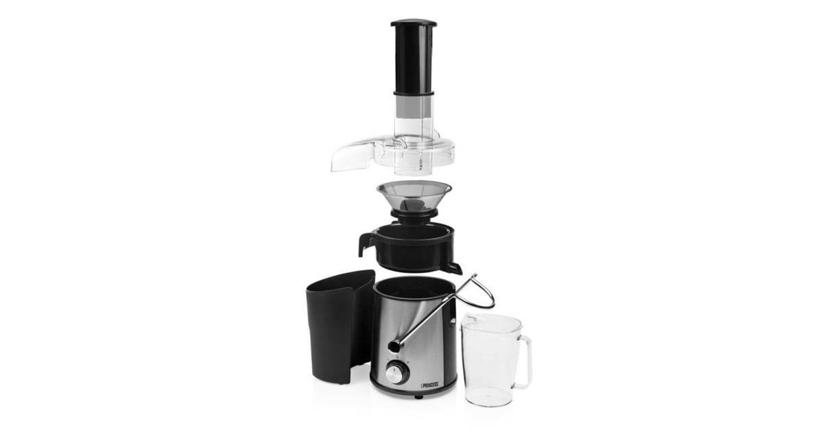 Princess203040 Juice Extractor Sapcentrifuge  (Zwart/roestvrij staal, Vaatwasser geschikte onderelen | 800 W)