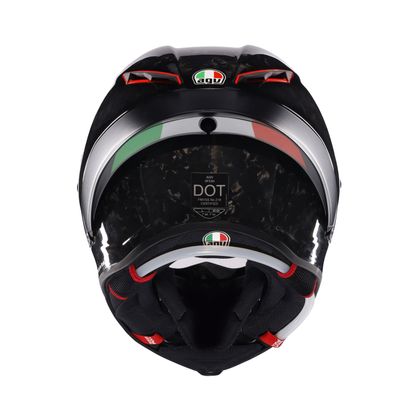 Casque AGV PISTA GP RR - ITALIA CARBONIO FORGIATO - Noir / Rouge