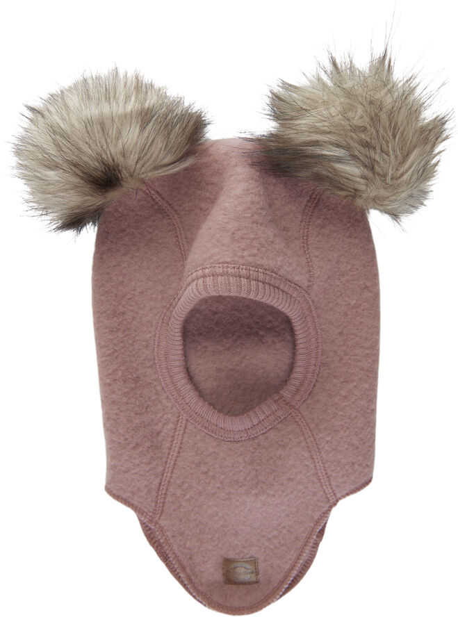 Mikk-Line Wool Fullface w. Pom Pom Burlwood