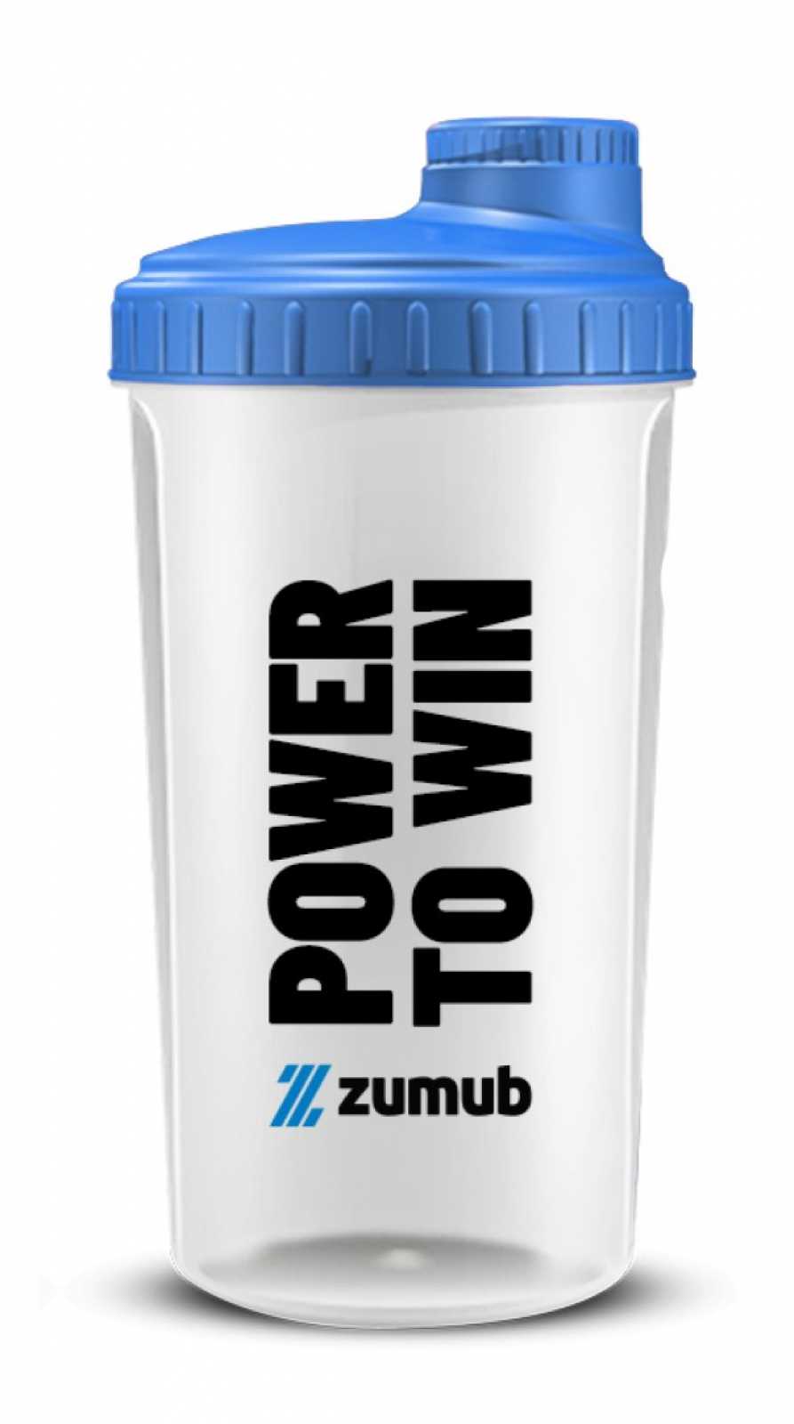 Zumub Shaker Power to Win Classic 700 ml Azul