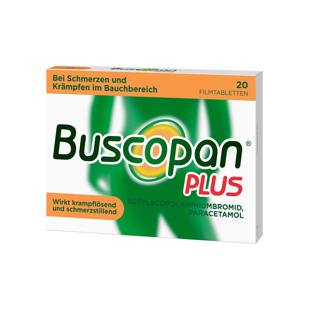 Buscopan Plus bei Bauchschmerzen und Regelschmerzen
