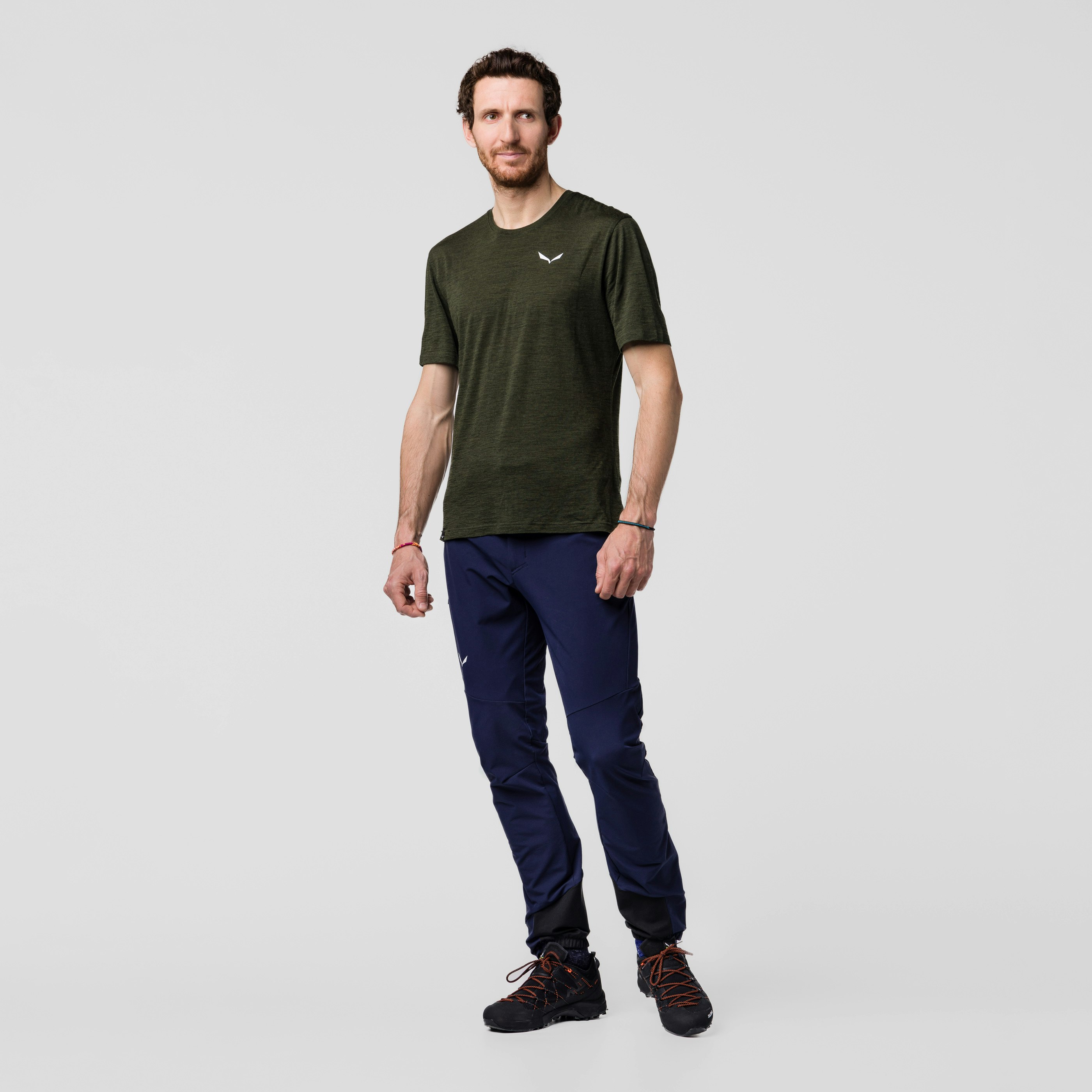 Eagle Minilogo Merino T-Shirt Herren