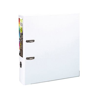 Exacompta Prem'Touch - Classeur à levier - Dos 80 mm - A4 Maxi - pour 715 feuilles - blanc