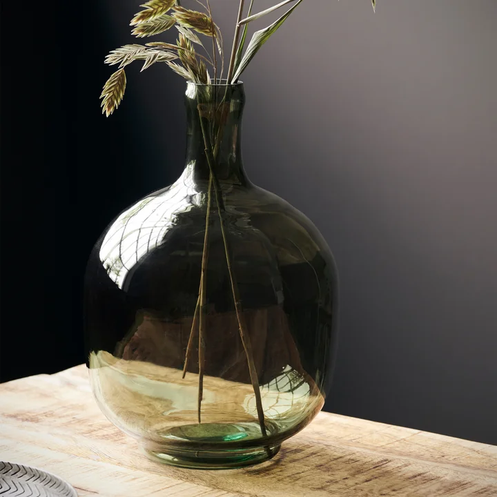 House Doctor - Tinka Vase, Ø 28 x H 51 cm, braun