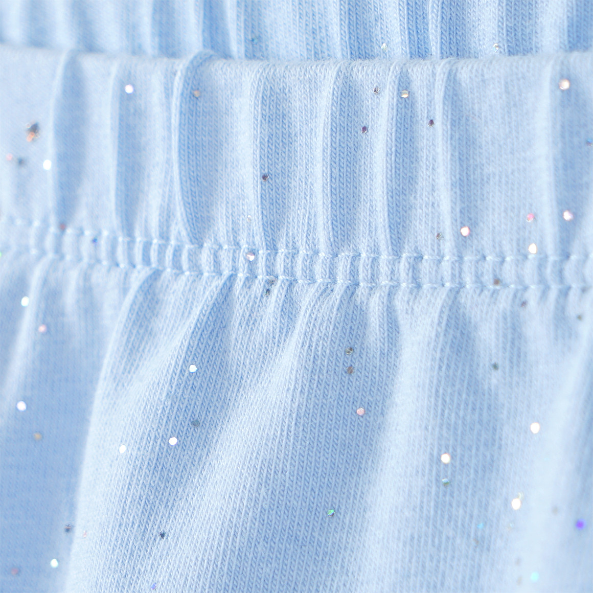Topolino Mädchen Capri-Leggings mit Spray-Print hellblau
