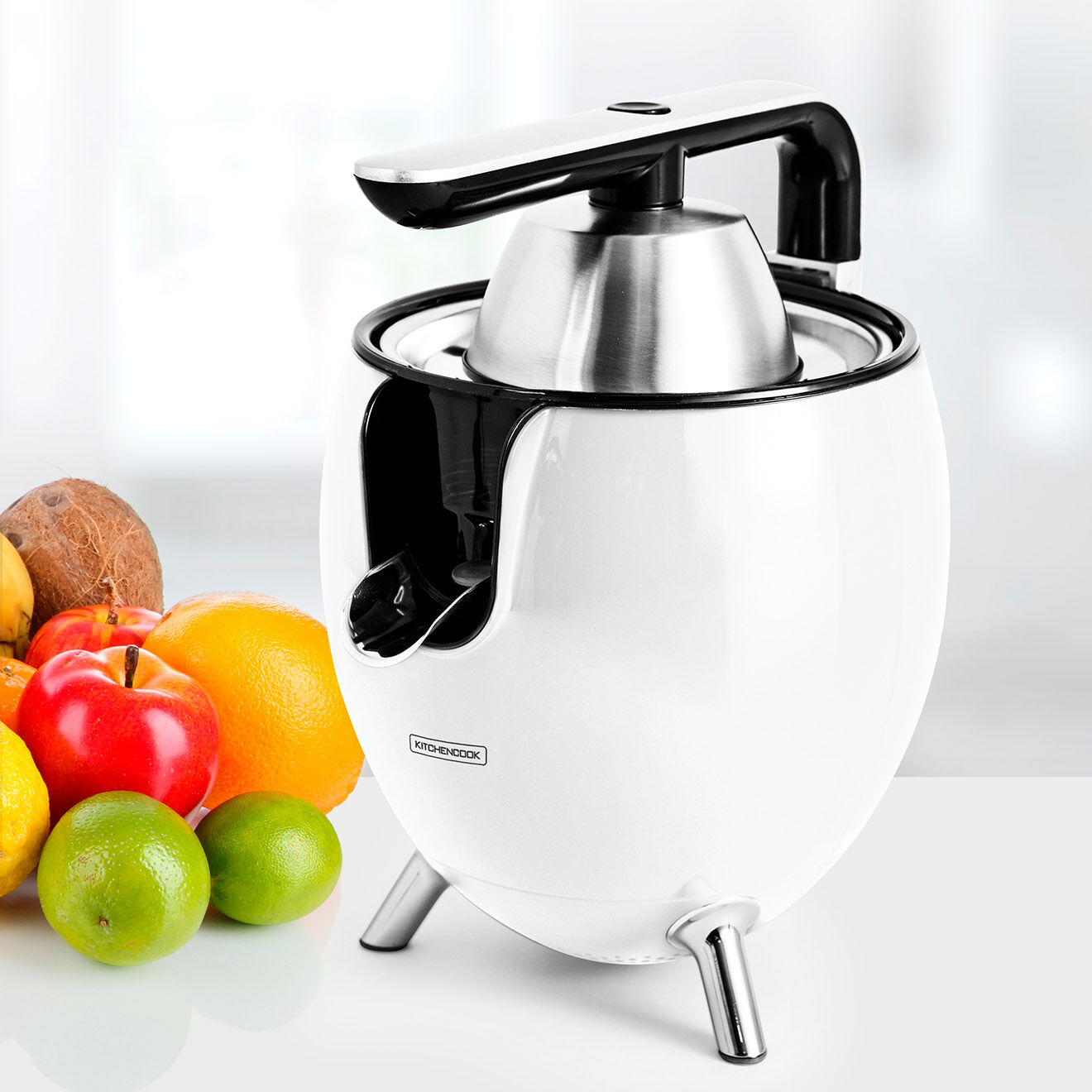 Kitchencook Presse-Agrume électrique blanc - 550 ml