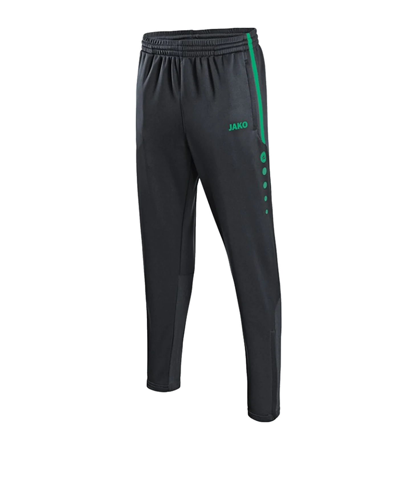 JAKO Active Trainingshose Kids Grau Türkis F24
