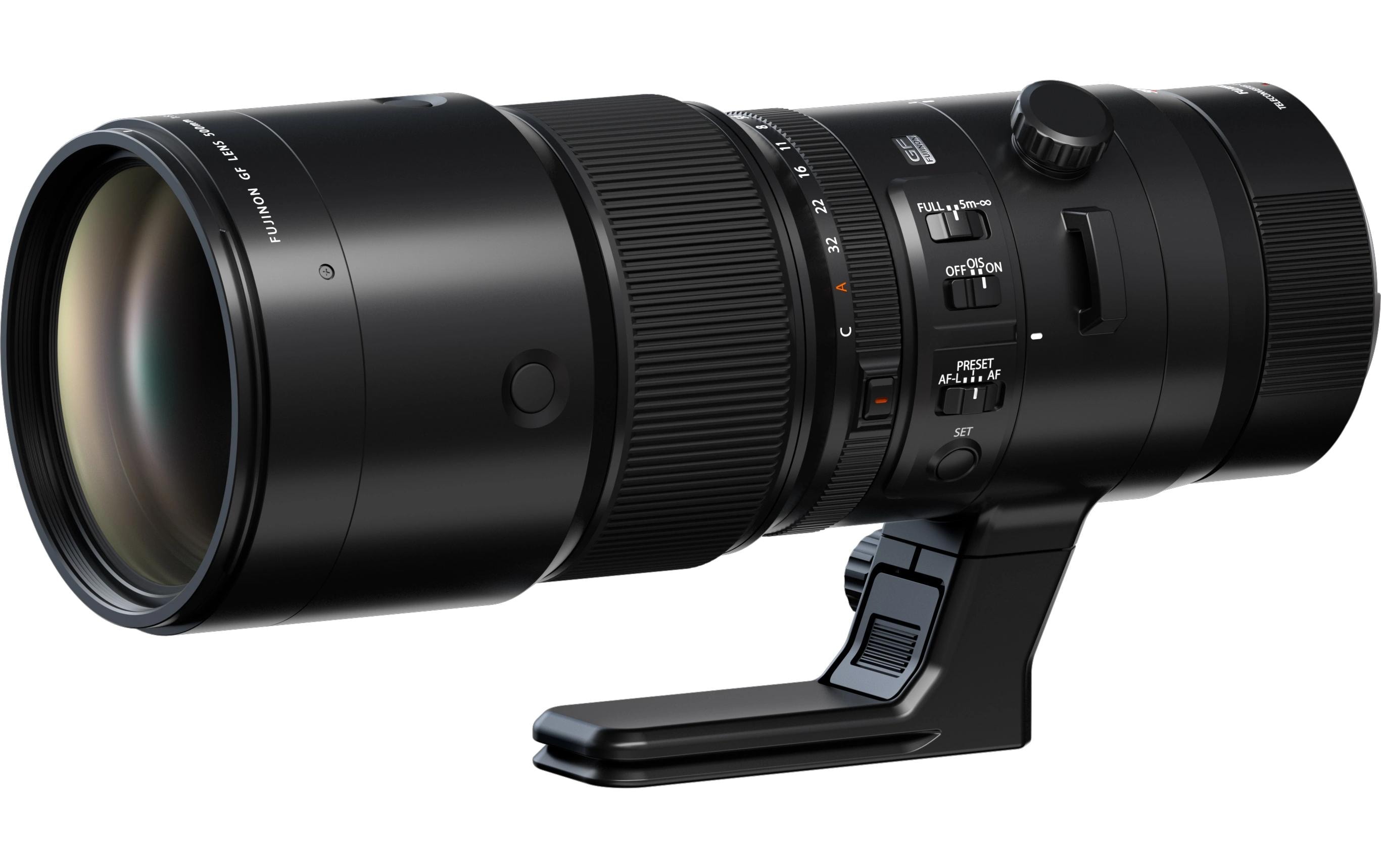 FUJINON GF 500mm F5.6 R LM OIS WR – Fujifilm G-Mount<br>Leichtes Super-Tele-Objektiv mit Bildstabilisator für die GFX Serie