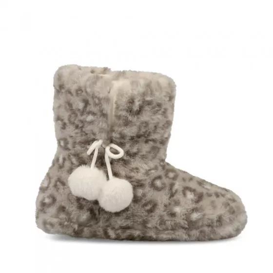 Chaussons bottines GRIS MERRY SCOTT