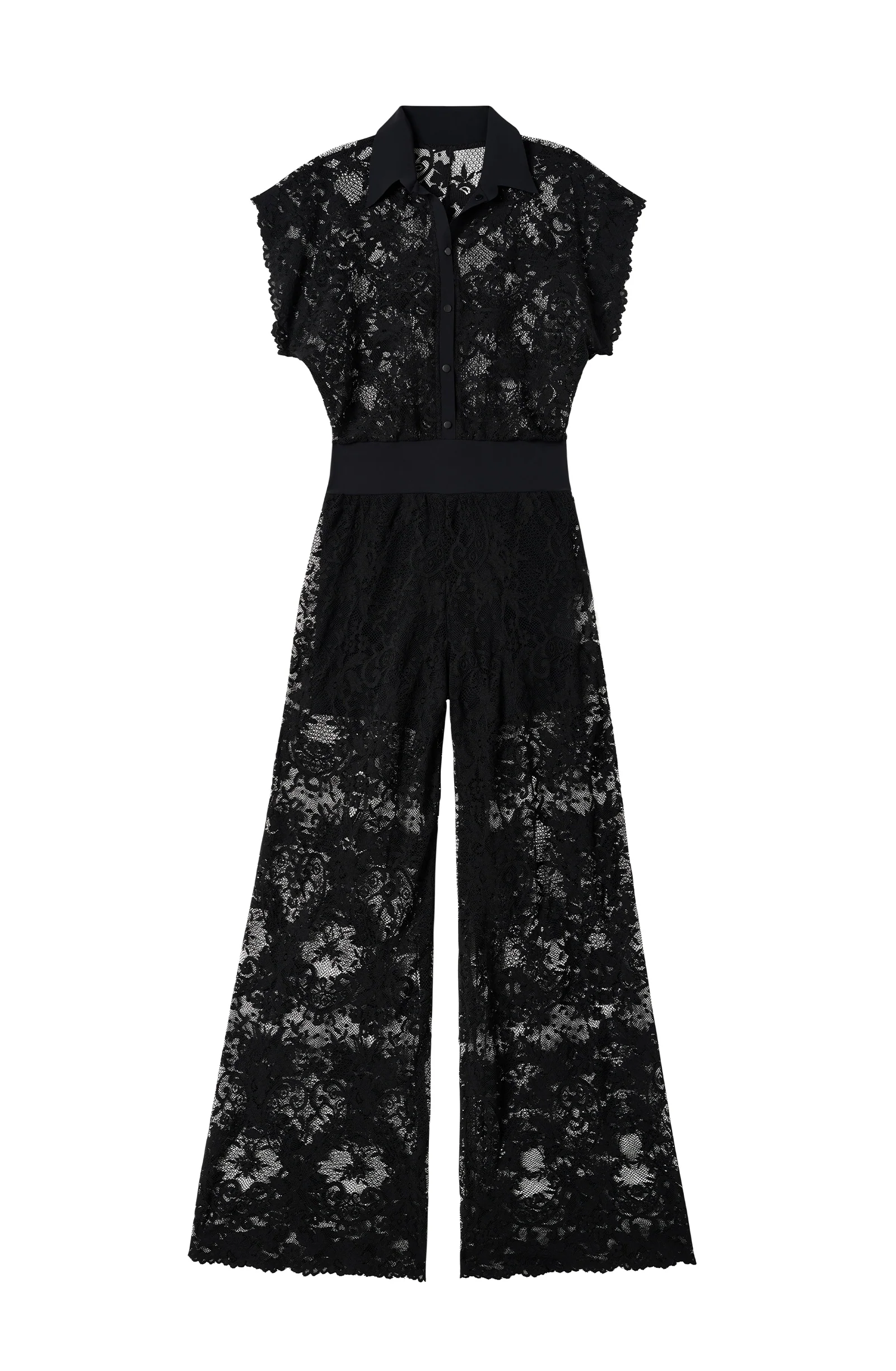 circe Combinaison en dentelle noire Noir