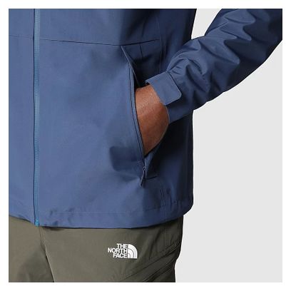 Veste Imperméable The North Face Dryzzle Bleu