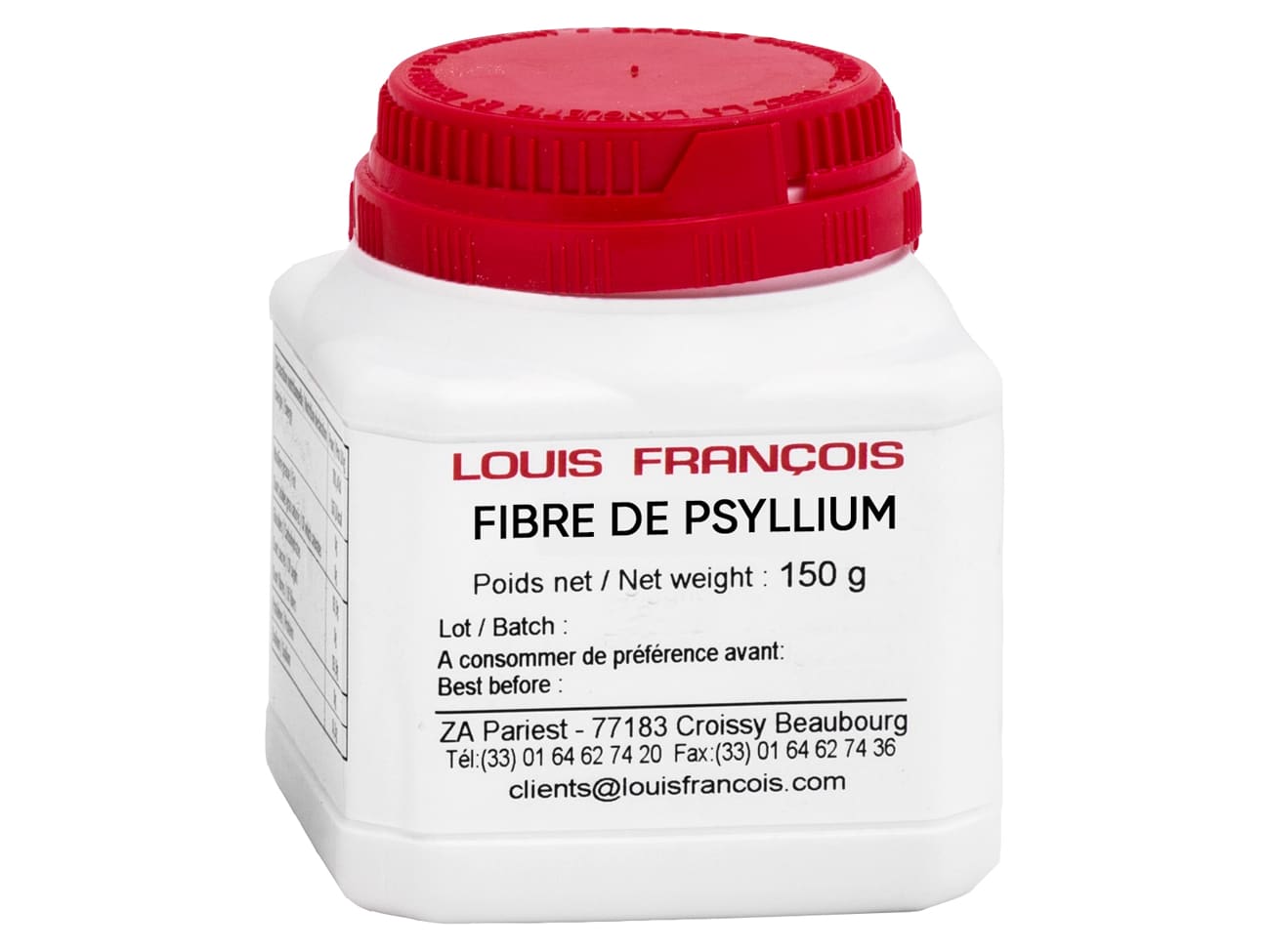 Fibre de psyllium - 150 g - Louis François