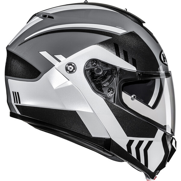 HJC - Casque C91 N Kaon MC5 / Argent / Blanc / Noir