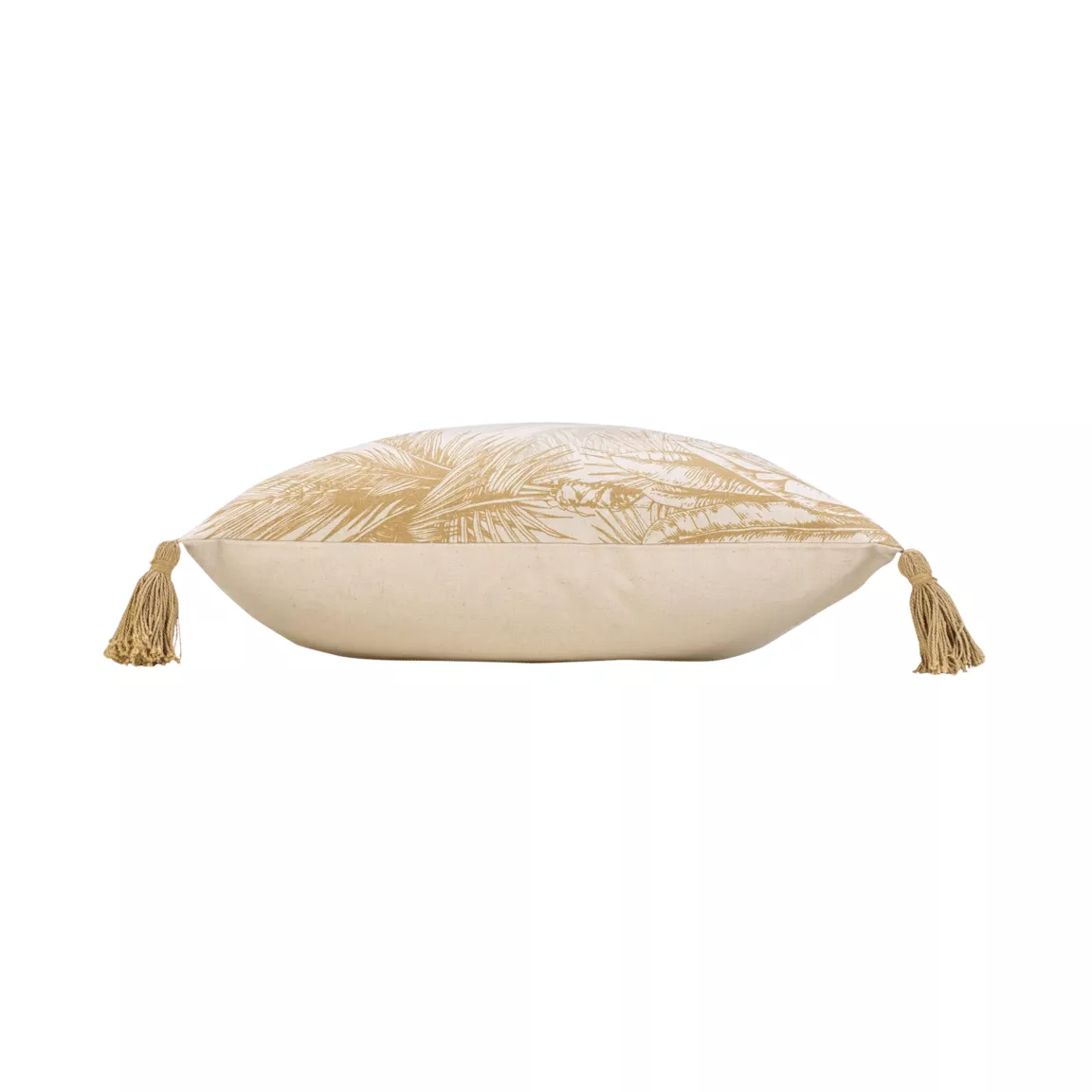 Coussin carré coton (45 x 45 cm) Dune Ecru