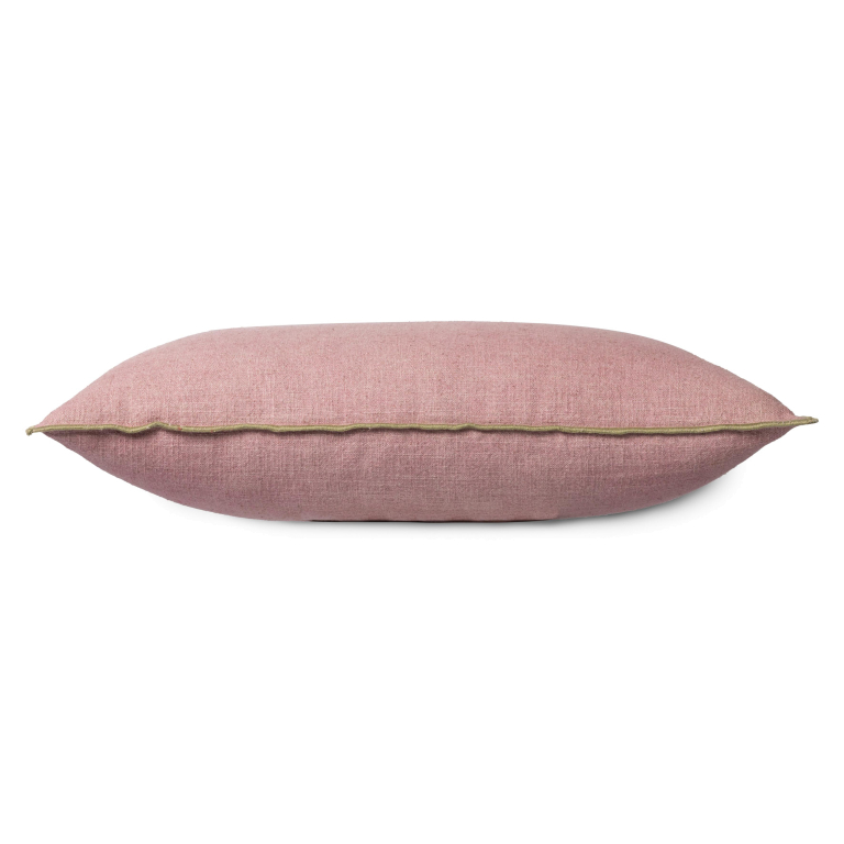 HKliving Linen Cotton kussen 60x35 ginger