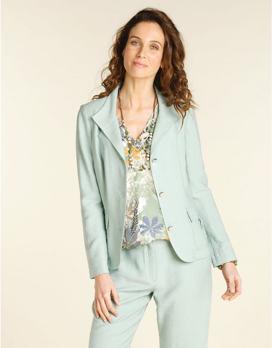 Veste chic vert amande
