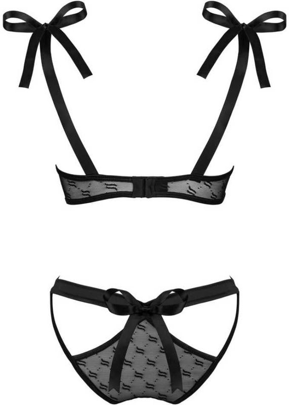 Obsessive - Obsessivia 2-pcs Set Zwart S/M