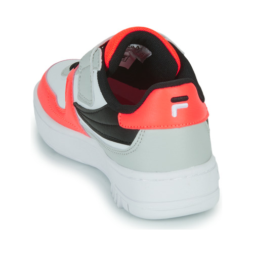 Fila - FXVENTUNO velcro kids - Blanc / Gris / Rouge / Noir