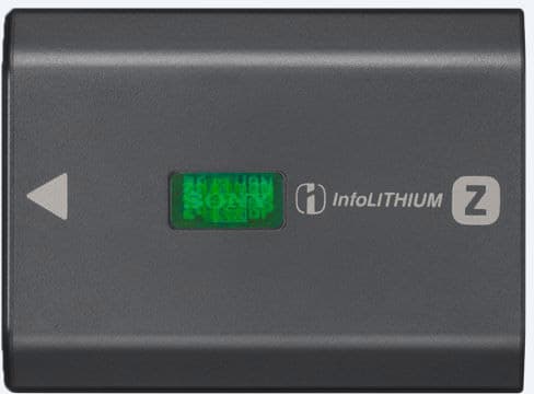 Sony NP-FZ100 - Batteri - Li-Ion - 2280 mAh - for Sony VG-C5; Cinema Line ILME-FX3; a6700; a7 IV; a7C; a7C II; a7CR; a7s III; a9 II; a9 III