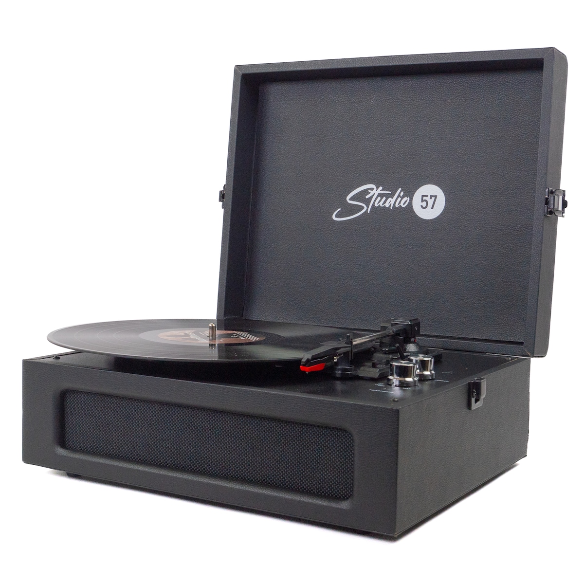 Studio 57 Groovy platespiller (svart)