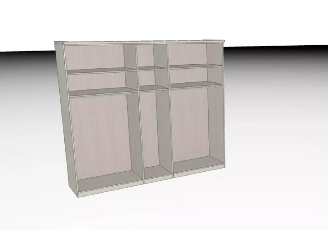 Kleiderschrank Luxor 250 x 220 cm
