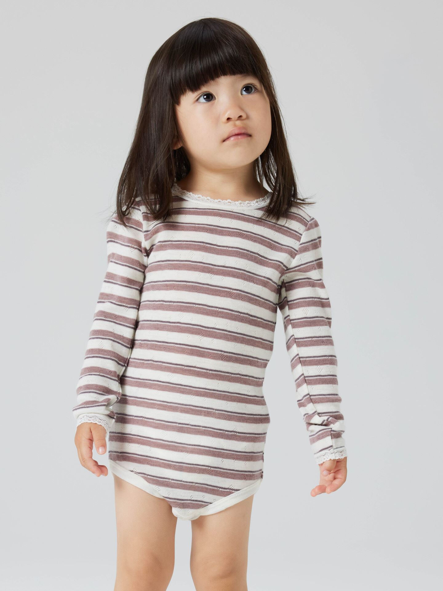 Wang Wool Needle Long Sleeve Body