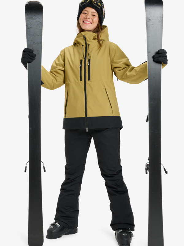 Upwards 20K Veste de snow technique Beige Femme