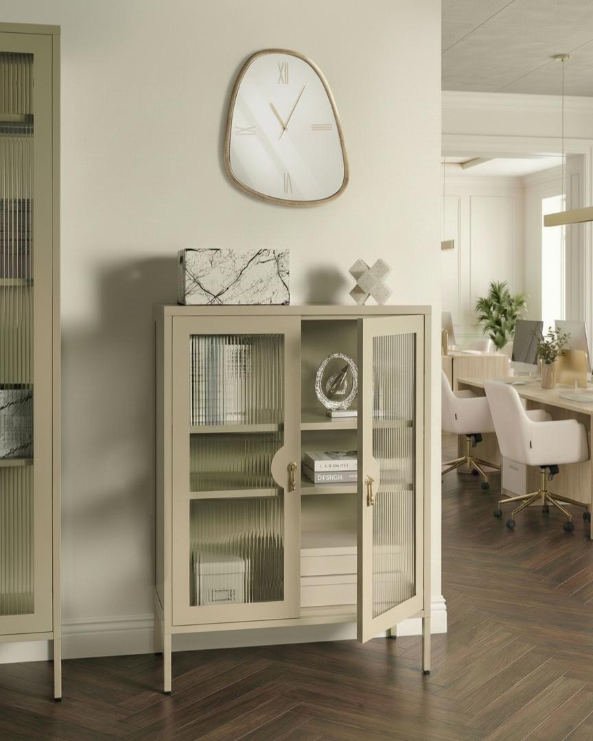 Kantoorkast GLEORA Metaal Lichtbeige