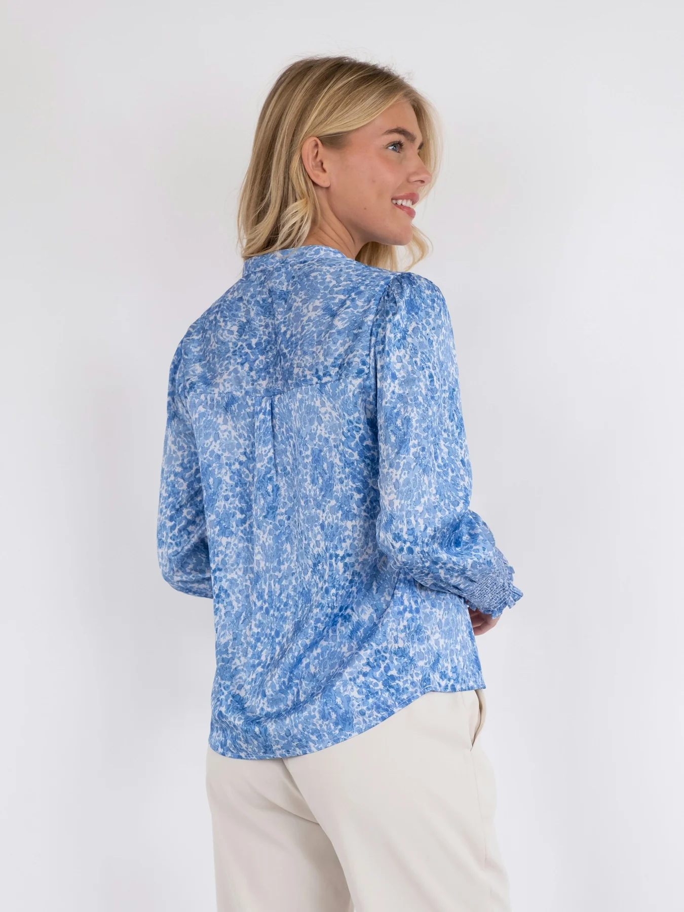 Neo Noir Landa Blooming Dot Blouse