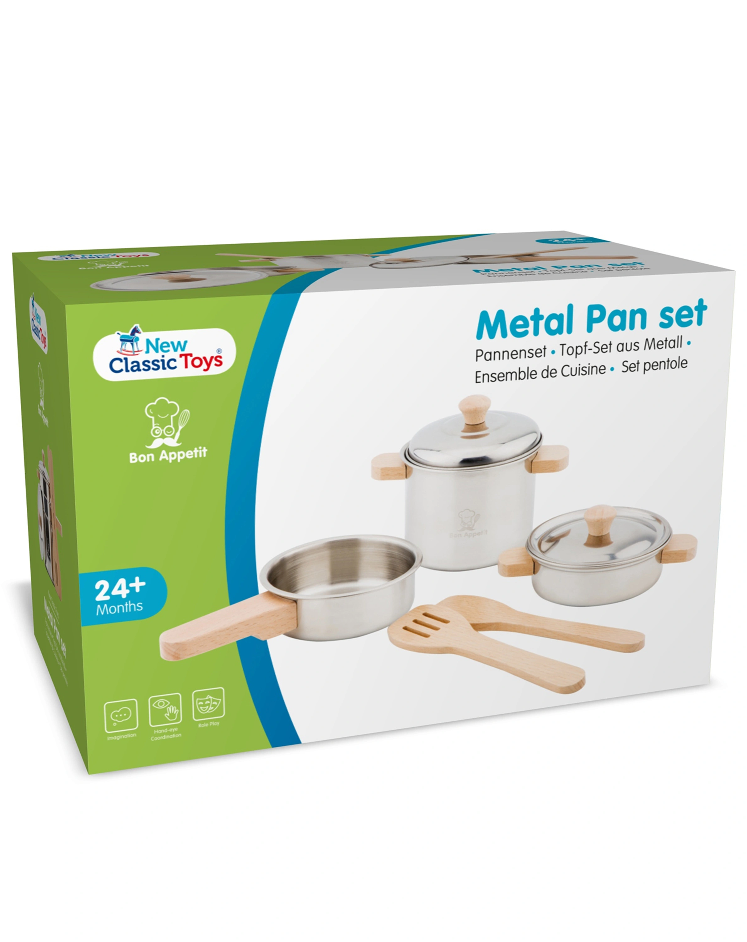 Kochtopf-Set BON APPETIT 7-teilig aus Metall