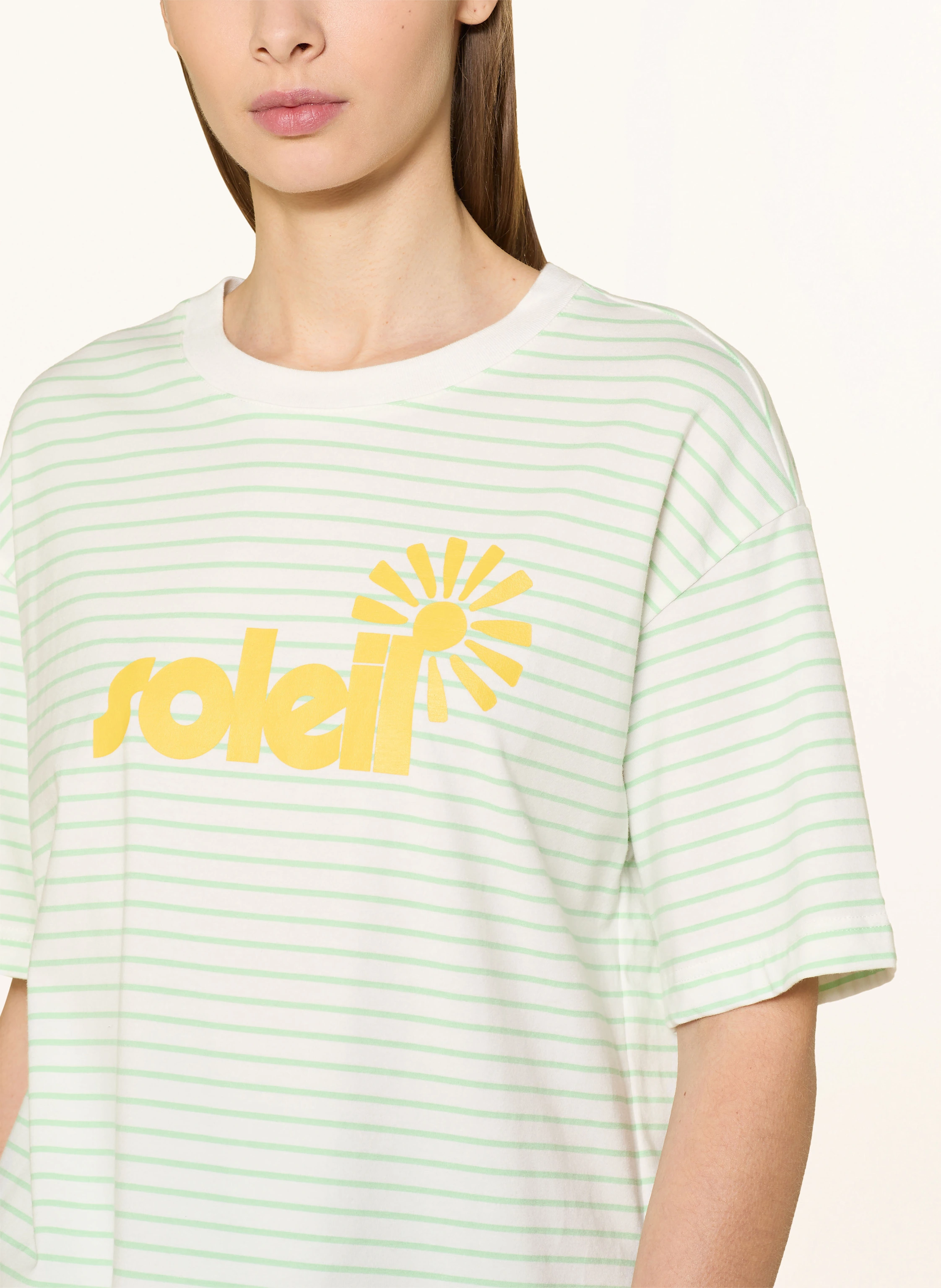 mey Schlafshirt Serie STRIPED HOLIDAYS