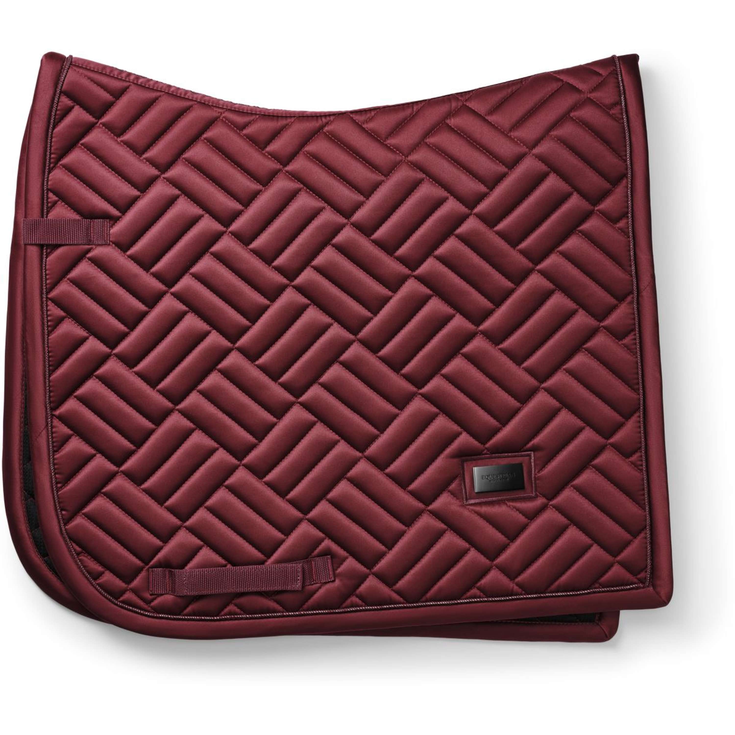 Equestrian Stockholm Zadeldekje Modern Dressuur Bordeaux