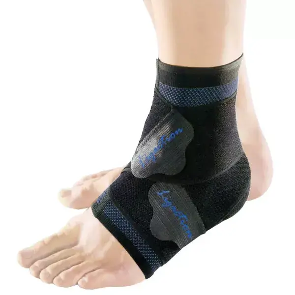 L&R Ligaction chevillère T1 Noir-Bleu Velpeau R1415