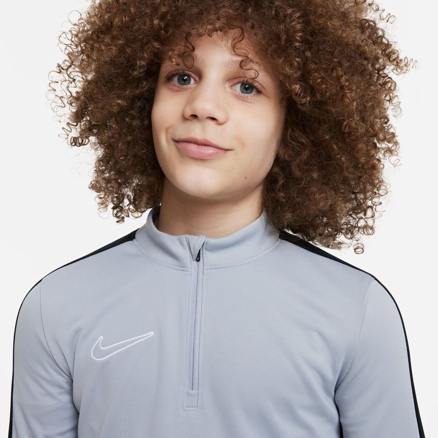 Nike Maillot d'Entraînement Dri-FIT Academy 23 - Gris/Noir/Blanc Enfant