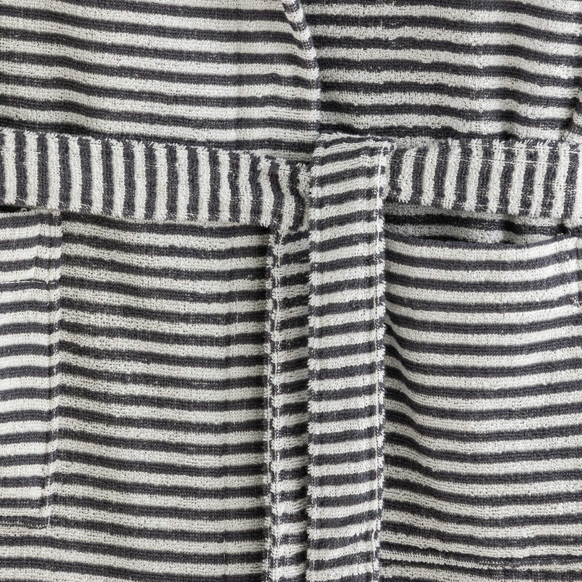 LA REDOUTE INTERIEURS<br>Roupão com capuz em atoalhado bouclé 400 g/m², Malo
