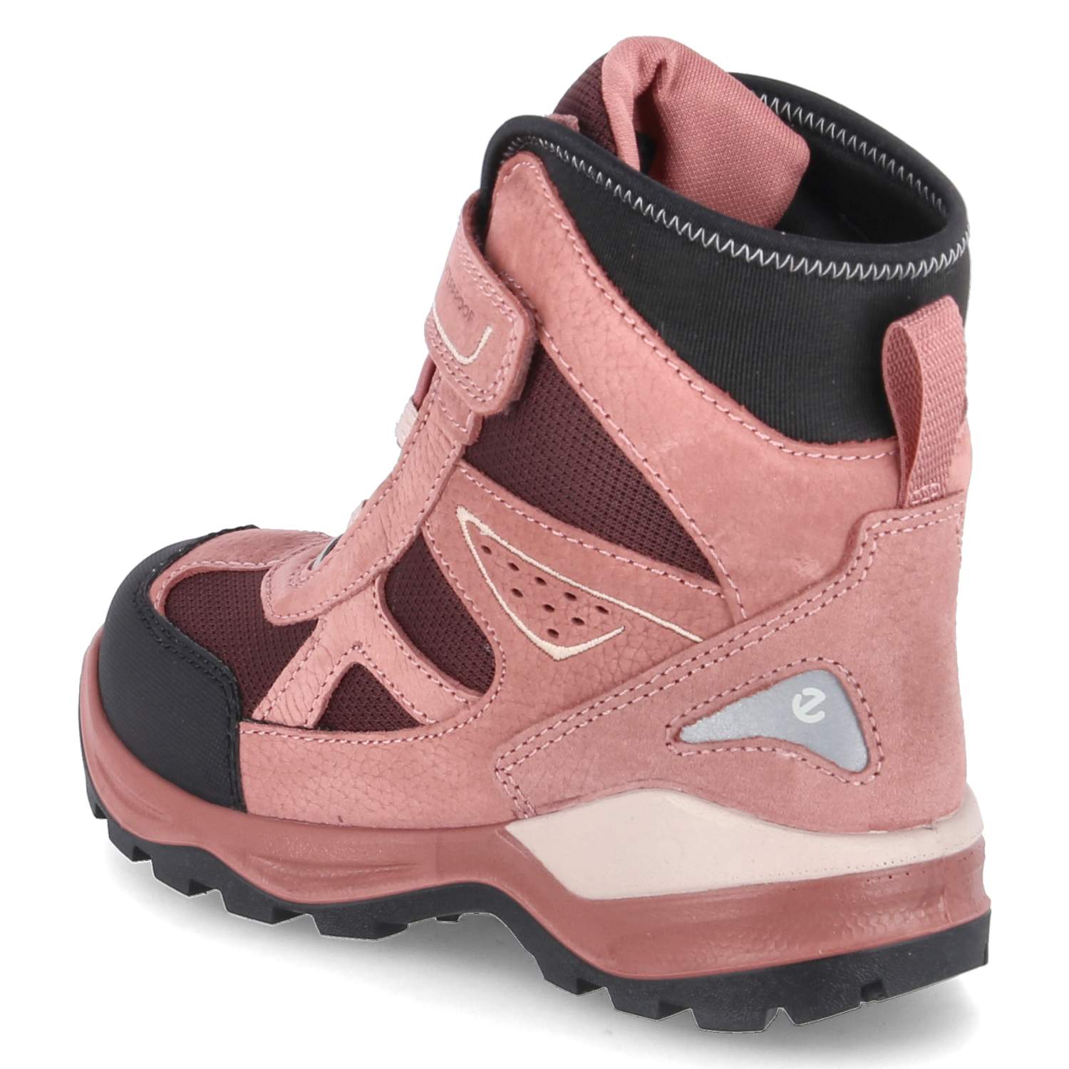 Ecco Stiefel SNOW MOUNTAIN - schwarz/rosa