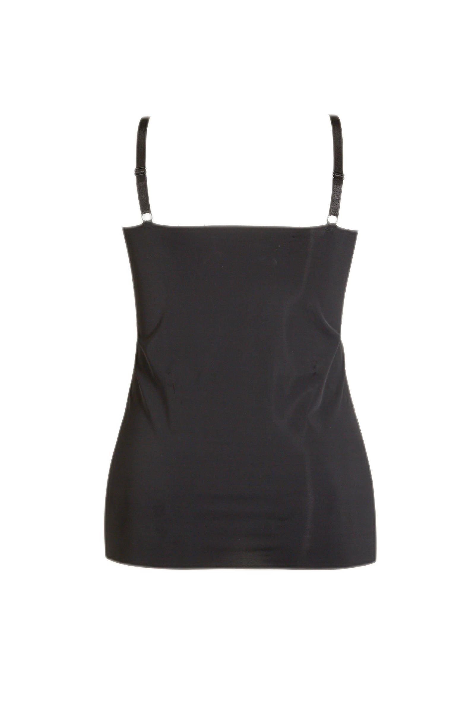 WE Fashion corrigerend hemd zwart